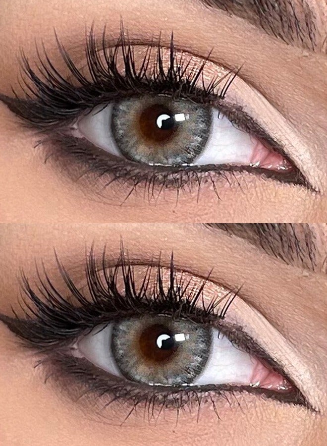 سيدة جديدة عدسات لاصقة ملونة رمادية من فريش ليدي للاستخدام السنوي - Image 2