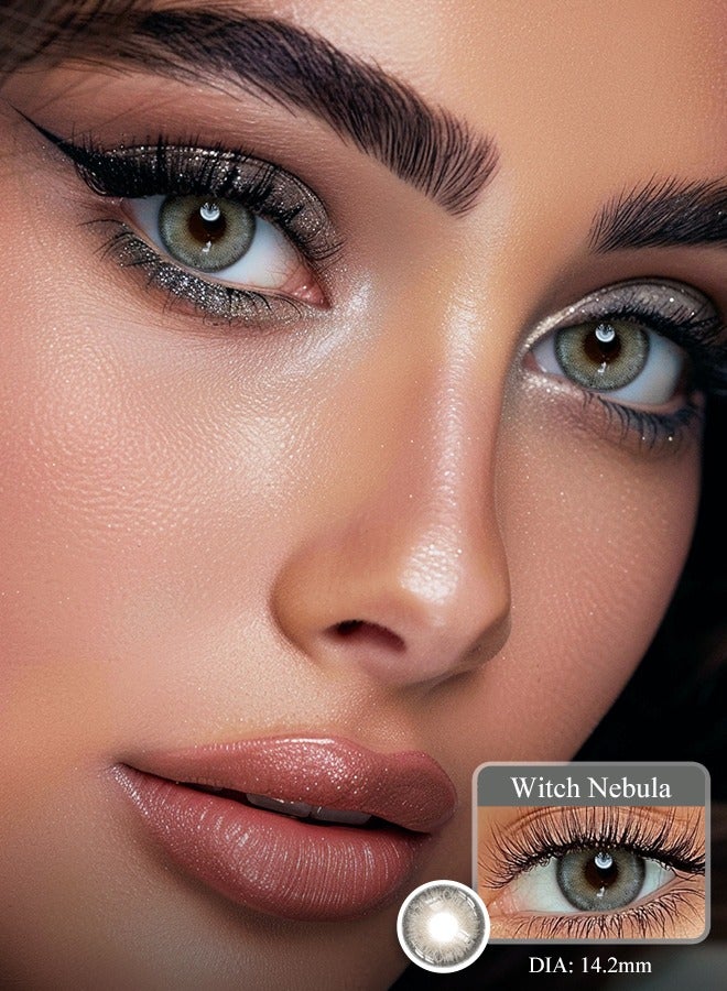 سيدة جديدة عدسات لاصقة ملونة رمادية من فريش ليدي للاستخدام السنوي - Image 1