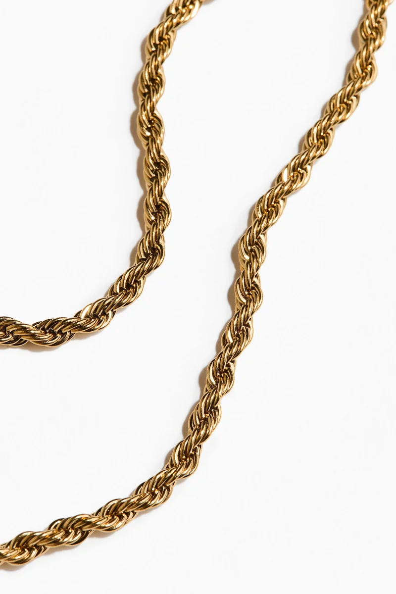 H&M Waterproof twisted necklace
