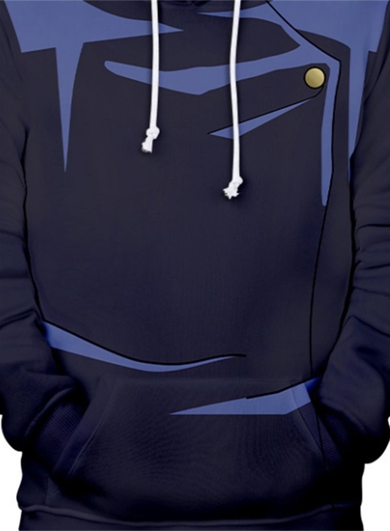 Anime Jujutsu Kaisen 3D digital print fashion hooded sweatshirt - Image 4