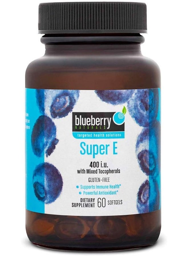 Blueberry Naturals Super E 400Iu Softgels 60'S - Image 1