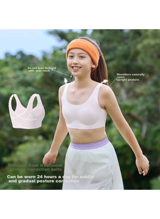 Like Uu Children's Underwear, Girls' Puberty Body Management Underwear, Foundation Liquid Invisible Bra For Middle And High School Students - Image 2