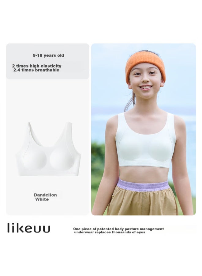 Like Uu Children's Underwear, Girls' Puberty Body Management Underwear, Foundation Liquid Invisible Bra For Middle And High School Students - Image 4