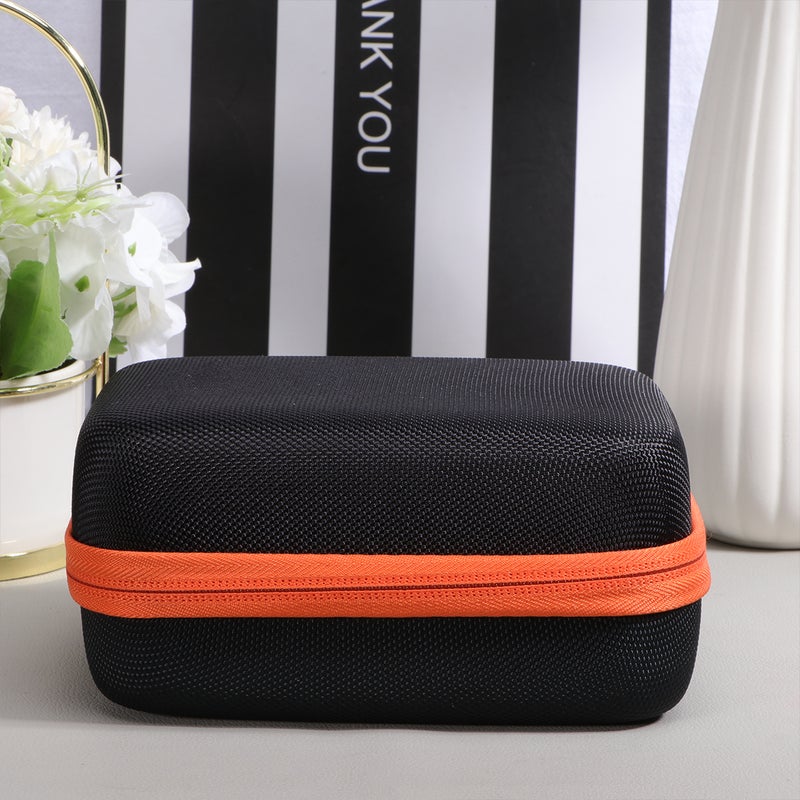 2 pcs 12 Slots 5ml 10ml 15ml Capacity Bottle Shockproof Bag Carrying Case Roller Bottle Storage Bag Drop Bottle EVA Hard Shell Case (Orange) - Image 5