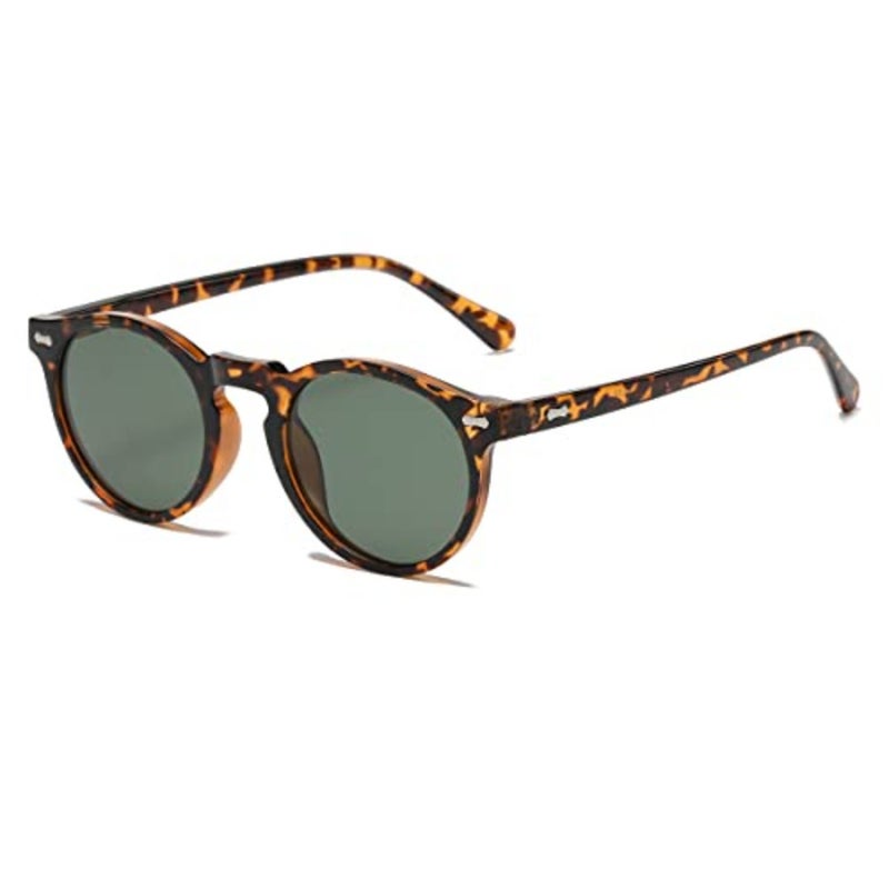 Vintage Polarized Sunglasses for Men Women Round Retro Classic Fashion Eyewear UV400 Protection Sun Glasses - Image 2