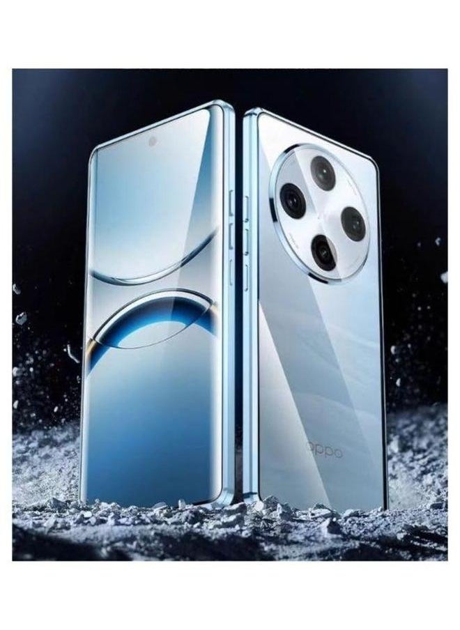 Generic - Double Sided Glass Case Compatible with Oppo Find X8 Pro Case, Built-in Magnetic, Seismic and Anti Fall Cover - Image 1