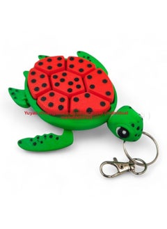 Generic Cross Border Turtle Fidget Clickers Decompression Toy 3D Printing Turtle Fruit Button Keychain-Color:【For Apple】turtle Does Not Include Keychain-Specifications:Size Is About 10.7*11.3*2.2cm, About 50g  - Image 4