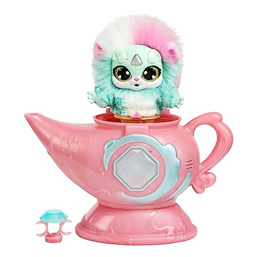 Magic Mixies Magic Genie Lamp with Interactive 8" Plush Toy and 60+ Sounds and Reactions. Reveal a Genie Mixie from The Real Misting Lamp. Gifts for Kids, Ages 5+ - Amazon Exclusive - Image 4