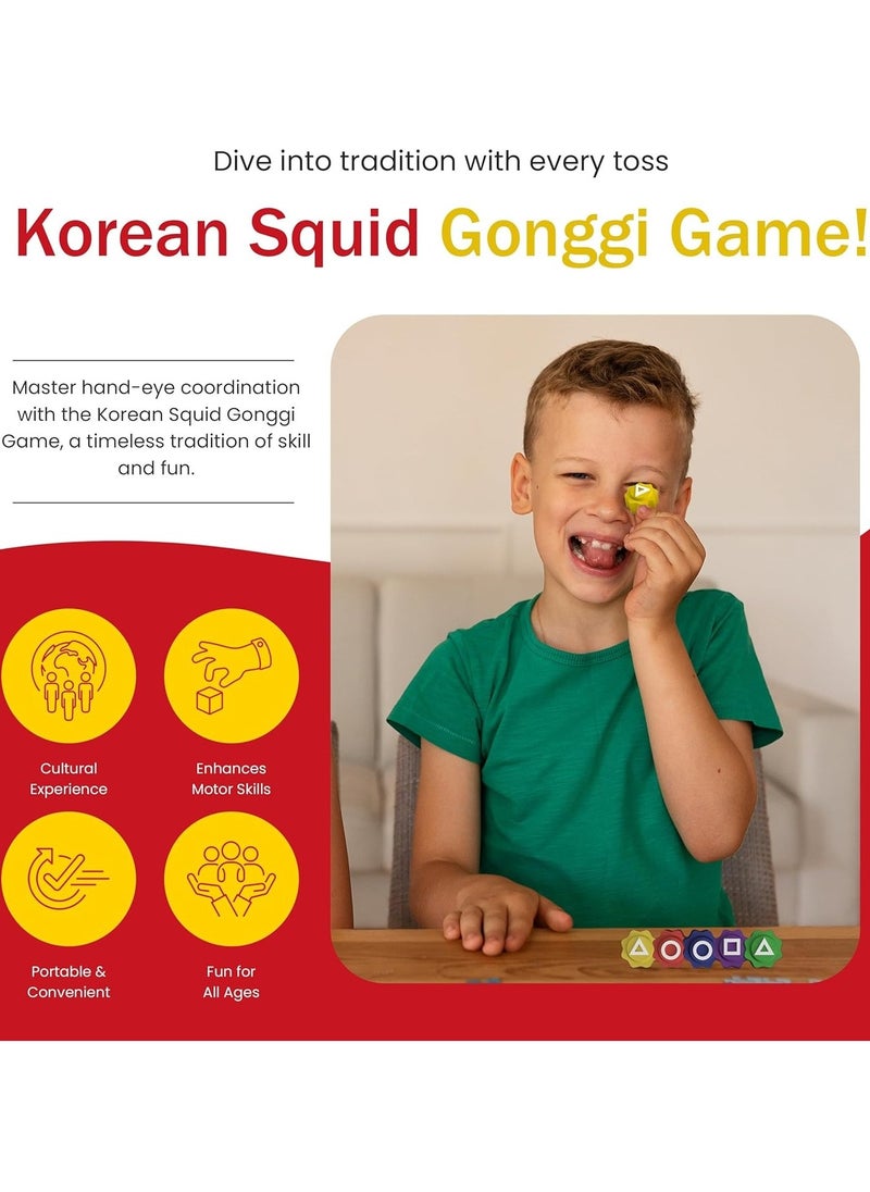 Korean Squid Traditional Play Game Catching Toy, Gonggi Set Squid Gong Gi Game Korean Jack Set (5pc) - pzsku/Z916D58E08FBC1DF5E20EZ/45/_/1740033748/dd6e26a9-f9cb-45b1-8068-05d4a16a6d29