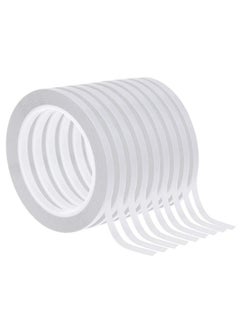 cridoz Double Sided Adhesive Tape Cridoz 9 Rolls Doubleside Craft Tape For Card Making Scrapbooking Diy Crafts And Office School Stationery Supplies (1 4 Inch 25 Yards Per Rool)  - Image 1