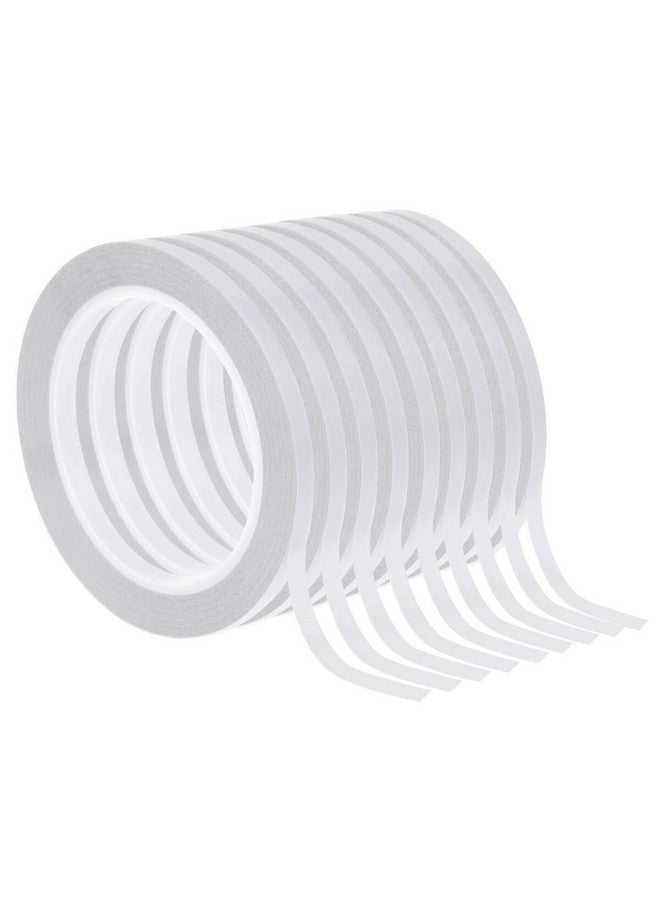 cridoz Double Sided Adhesive Tape Cridoz 9 Rolls Doubleside Craft Tape For Card Making Scrapbooking Diy Crafts And Office School Stationery Supplies (1 4 Inch 25 Yards Per Rool) - Image 1