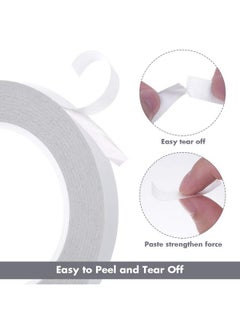 cridoz Double Sided Adhesive Tape Cridoz 9 Rolls Doubleside Craft Tape For Card Making Scrapbooking Diy Crafts And Office School Stationery Supplies (1 4 Inch 25 Yards Per Rool)  - Image 3