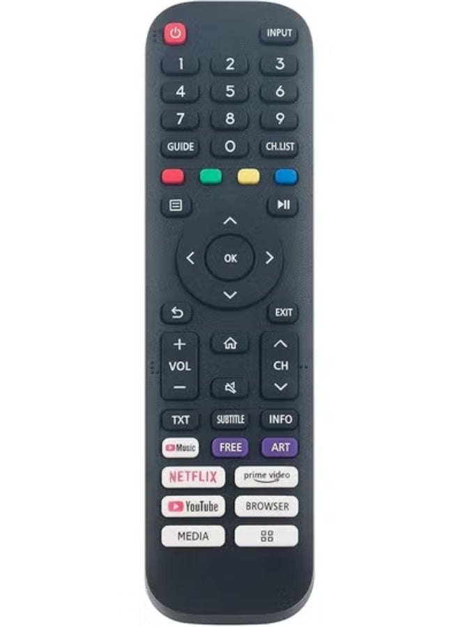 TIGER New Model Replacement Remote Control Compatible with NIKAI, IKON, and VIDEOCON Smart LCD/LED TVs – Universal Full-Function TV Remote, Plug & Play, Durable Design, Long Range IR Signal, Ideal for Daily Use - Image 3