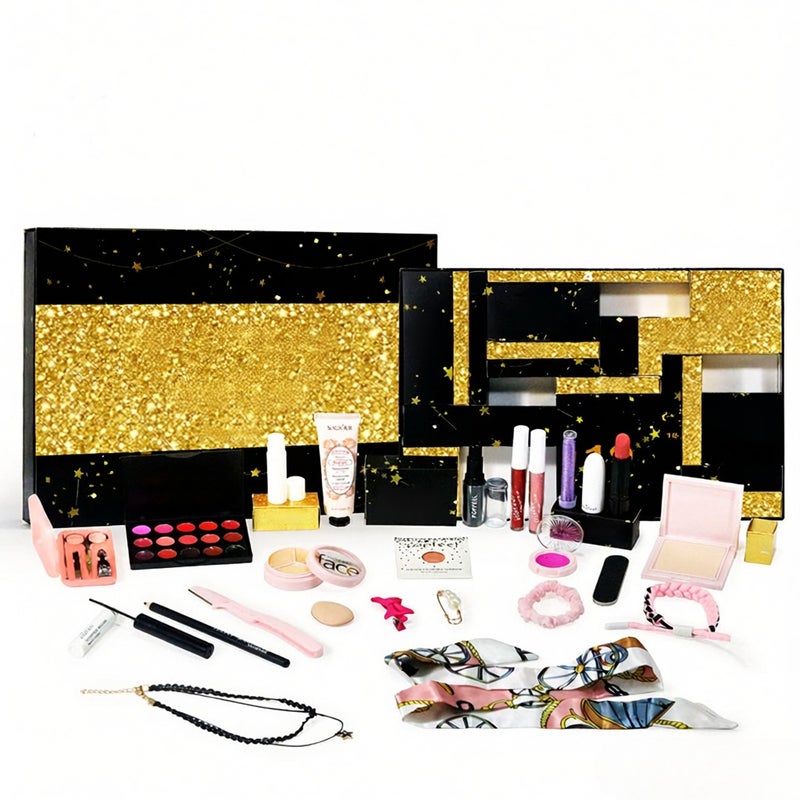 Holiday Gift Makeup Set Gift Box   WOW002-platinum - Image 2