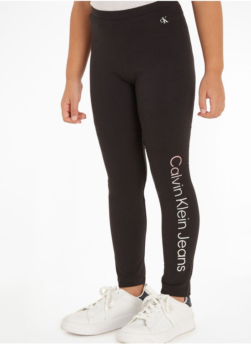 Calvin Klein Jeans - Kids Gradient Institutional Leggings - Image 1
