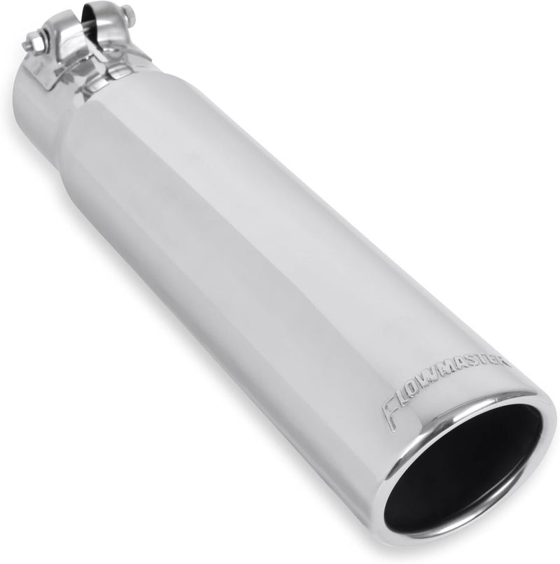 Flowmaster 15361 Exhaust Tip - 3.00 in. Rolled Angle Polished Stainless Steel - Image 3