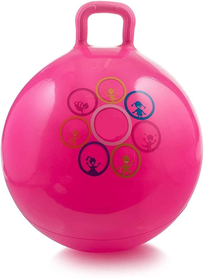 Swami Enterprise Toys Hopper Ball for Adults Hop Ball, Hopping Ball, Bouncy Ball with Handles, Sit & Bounce, Space Hopper, Kangaroo, Bouncer, Jumping with Pump - Image 1