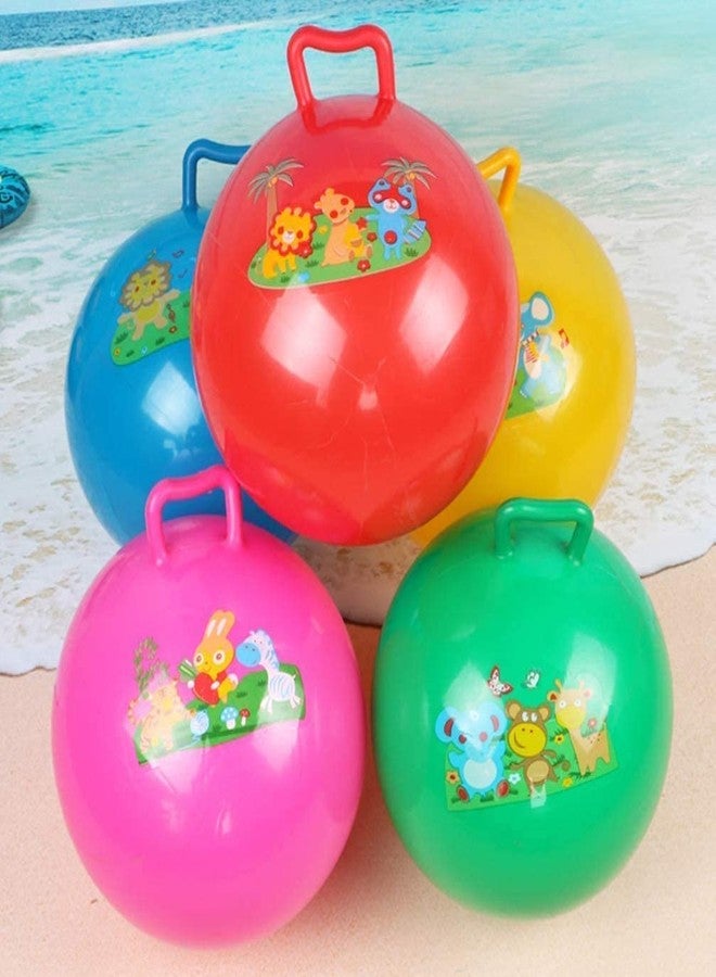 Swami Enterprise Toys Hopper Ball for Adults Hop Ball, Hopping Ball, Bouncy Ball with Handles, Sit & Bounce, Space Hopper, Kangaroo, Bouncer, Jumping with Pump - Image 3