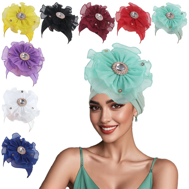 New Turban Cap Three Layer Braid Factory Direct Hat - Image 2