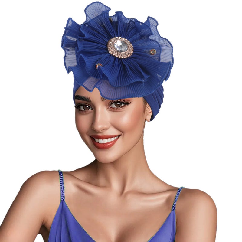 New Turban Cap Three Layer Braid Factory Direct Hat - Image 1