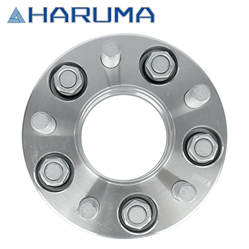 Haruma 1inch Hubcentric Wheel Spacers 5x114.3mm(5x4.5) for Dodge 2009-19 Challenger/2006-19 Charger Wheel Adapters 71.5mm Hub Bore for Tesla 3 2017-19 Wheel Spacer 2PCS 5 Lug Set - Image 3