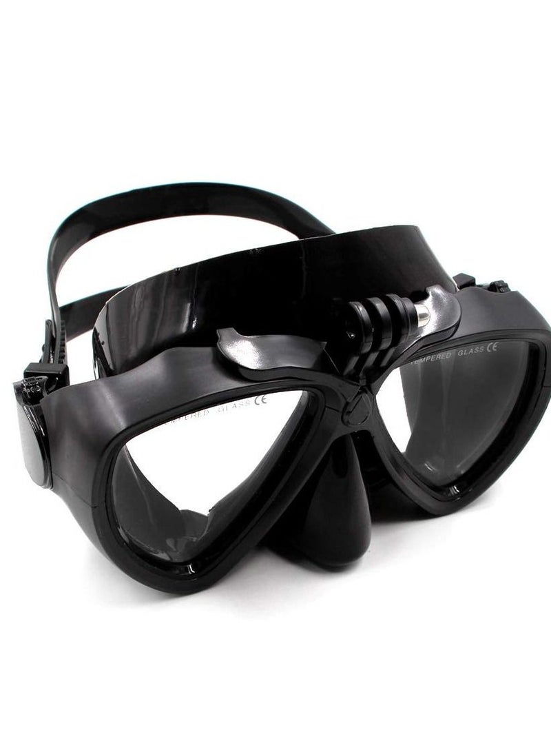 SYOSI Swimming Goggles Diving Mask Scuba Snorkel Glasses fit for GoPro Hero 7,6,5,4,3,3,2,1 Session 4,5 Fusion 360 4K DJI Osmo Action Cameras, Diving Glasses to Record the Beauty of the Water  - Image 3