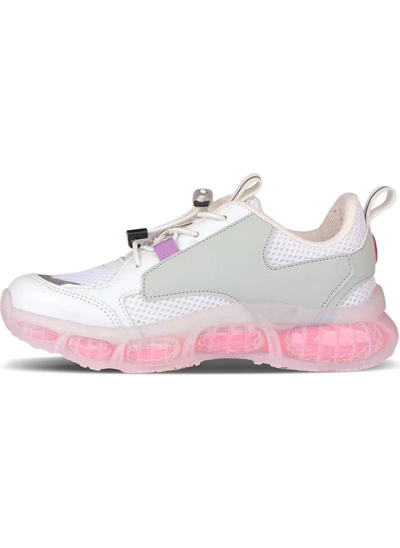 فيكو Corn Air Sole Girls' White/pink Sports Shoes