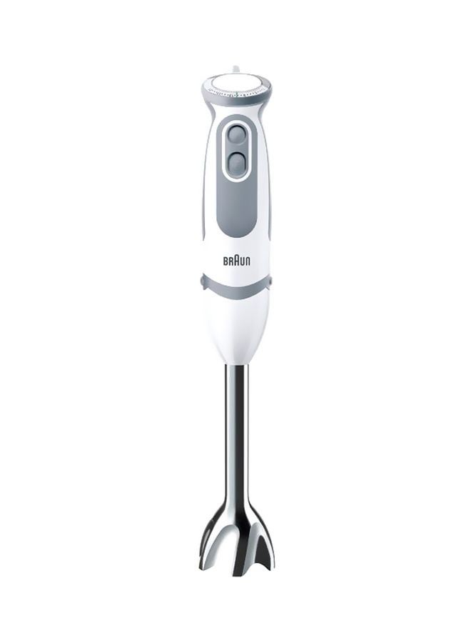 براون محضر طعام 350 ml 1000 W MQ 5245 WH أبيض/ رمادي/ صافي - Image 2