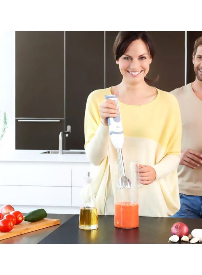 براون محضر طعام 350 ml 1000 W MQ 5245 WH أبيض/ رمادي/ صافي - Image 5