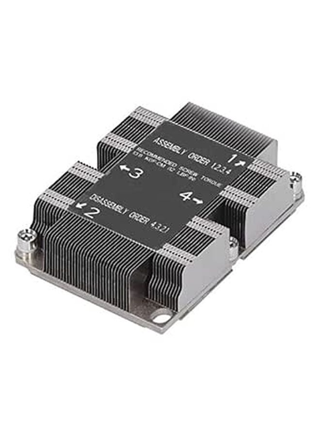 1U مبرد وحدة المعالجة المركزية غرفة التبريد لمقبس LGA 3647 سهلة التركيب SNKP0067PS - Image 1