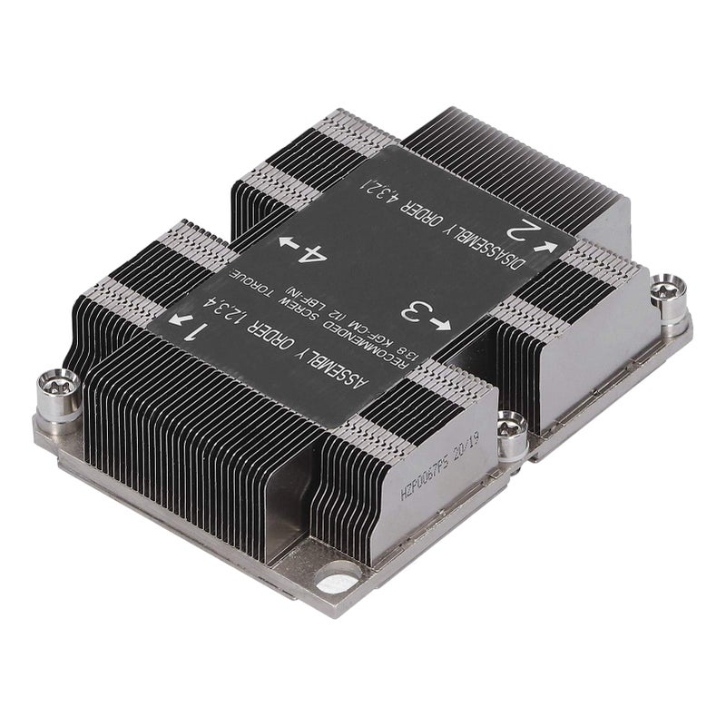 1U مبرد وحدة المعالجة المركزية غرفة التبريد لمقبس LGA 3647 سهلة التركيب SNKP0067PS - Image 3