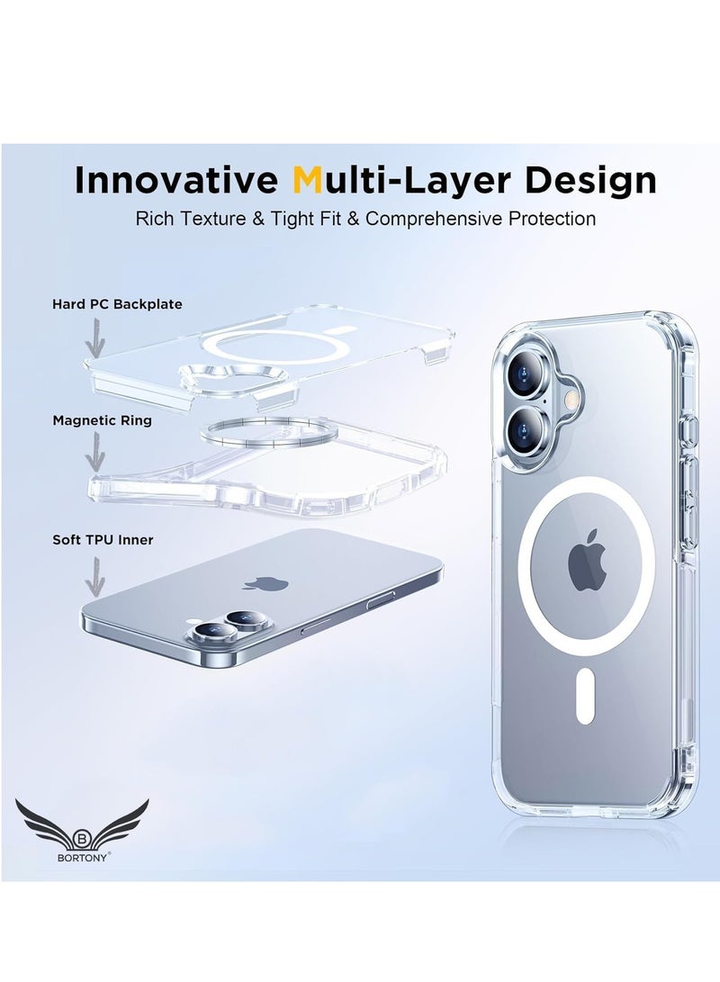 ELTRAZONE iPhone 16 Plus MagSafe Case – 6.7" Military-Grade Protection with Scratch-Resistant Magnetic Cover - Image 4