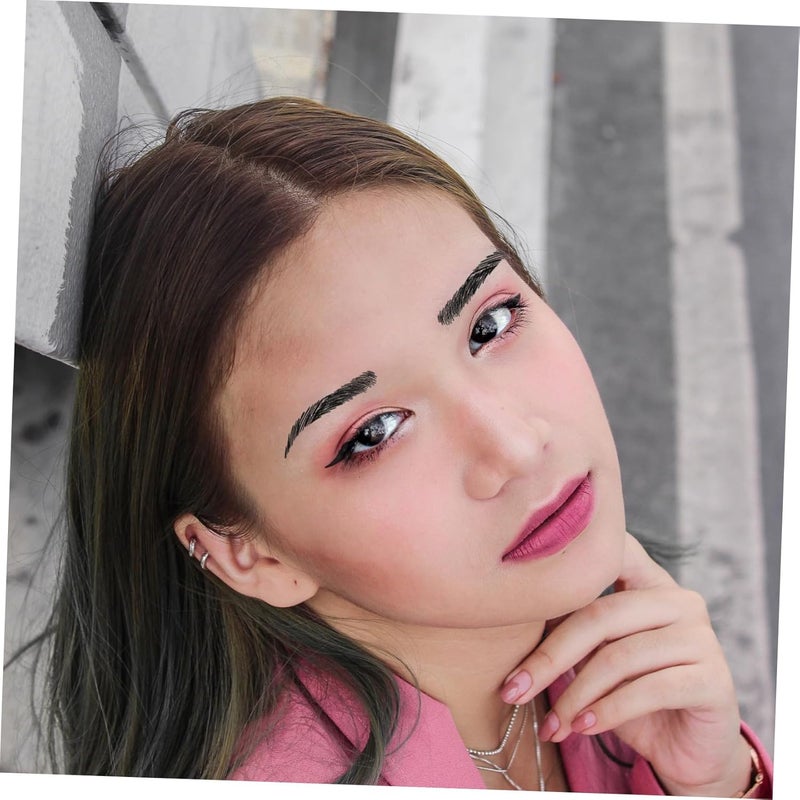 Artibetter 3d Waterproof Hair-like Eyebrow Stickers, 6 Sheets (10 Pairs) Temporary False Eyebrows Tattoos for Natural Brow Enhancement and Makeup Application - Image 5