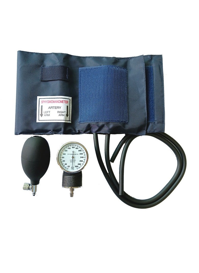 Aneroid Manual Home Blood Pressure Monitor Kit,Aneroid Sphygmomanometer with Stethoscope– Manual Blood Pressure Cuff  - Image 4