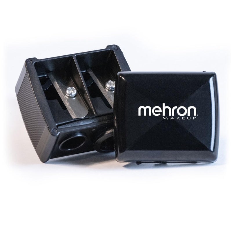 Mehron Makeup Pro-Pencil Dual Sharpener (Black) - Image 1