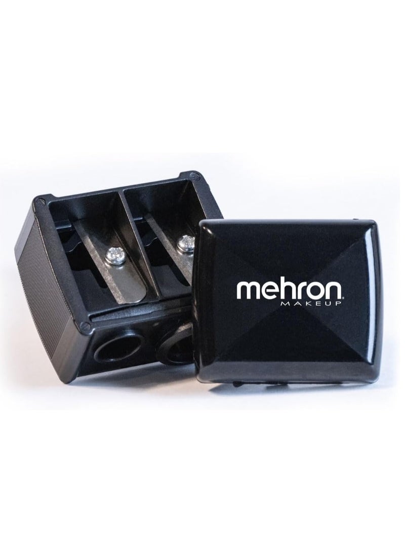 mehron Mehron Makeup Pro-Pencil Dual Sharpener (Black)  - Image 1