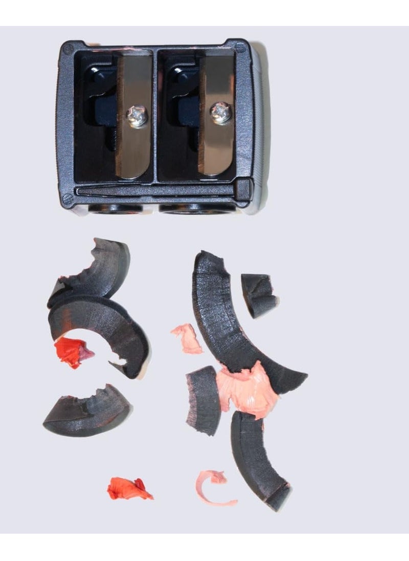 mehron Mehron Makeup Pro-Pencil Dual Sharpener (Black)  - Image 2