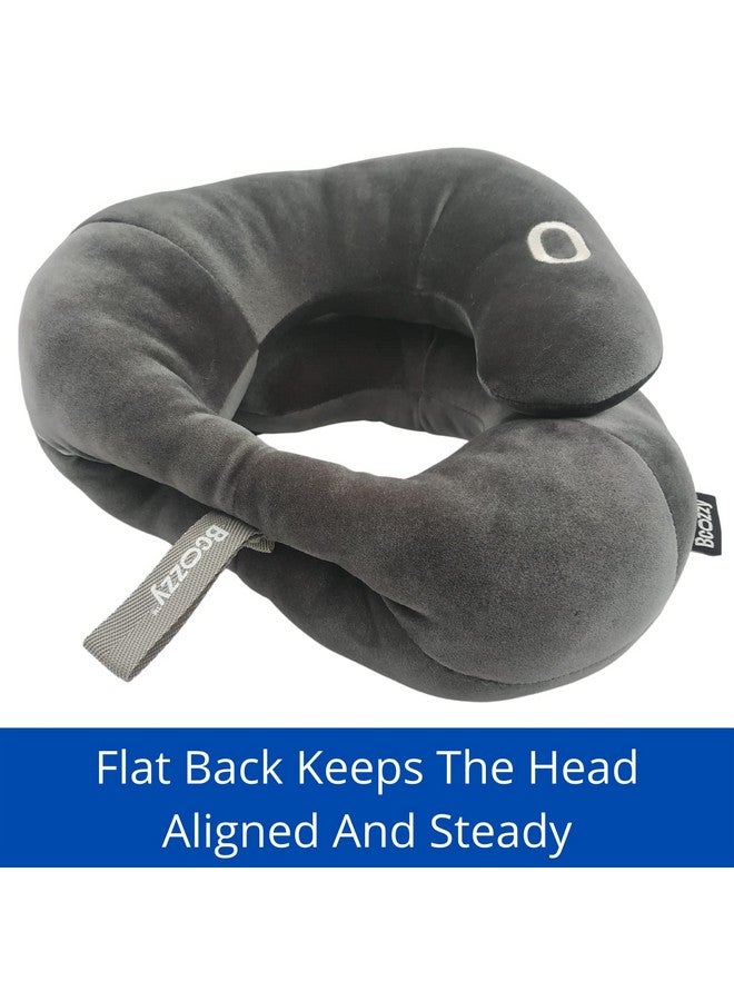 BCOZZY Neck Brace Pillow - Patented Relief for Neck Pain and Supportive Sleep-Soft, Washable, and Adjustable for Comfortable Resting. Black - Image 2