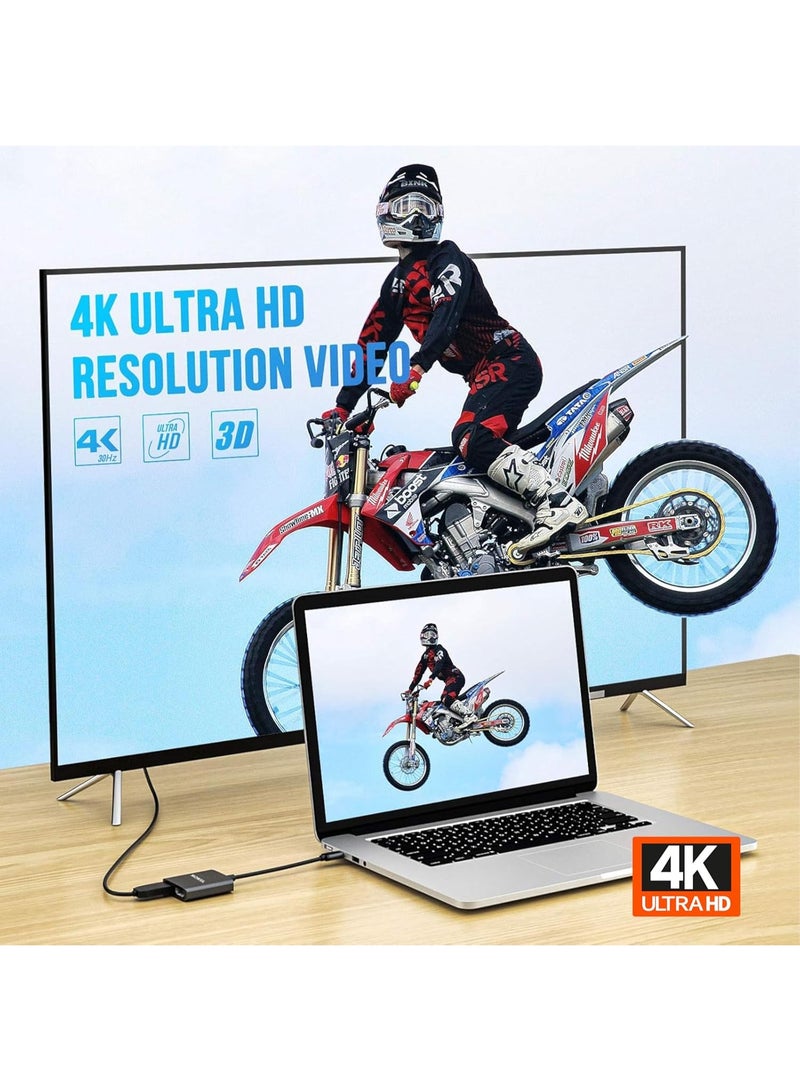 Mowsil USB-C to Dual HDMI Adapter 4K@60Hz, Type-C to 2 HDMI Converter - Image 3