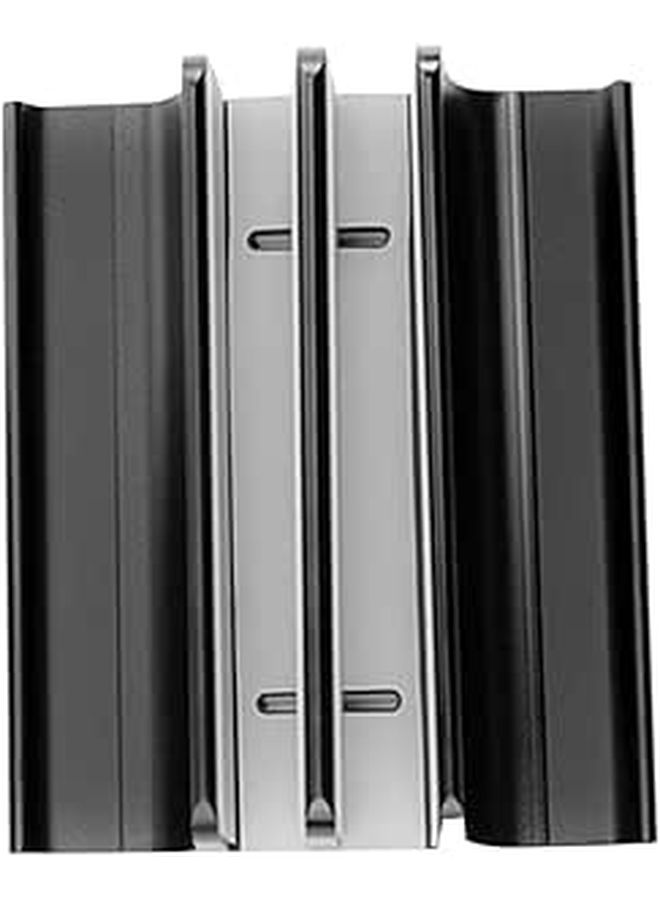 Aluminum Alloy Vertical Laptop Cooling Stand Notebook Cooler Radiator Rack - Image 1