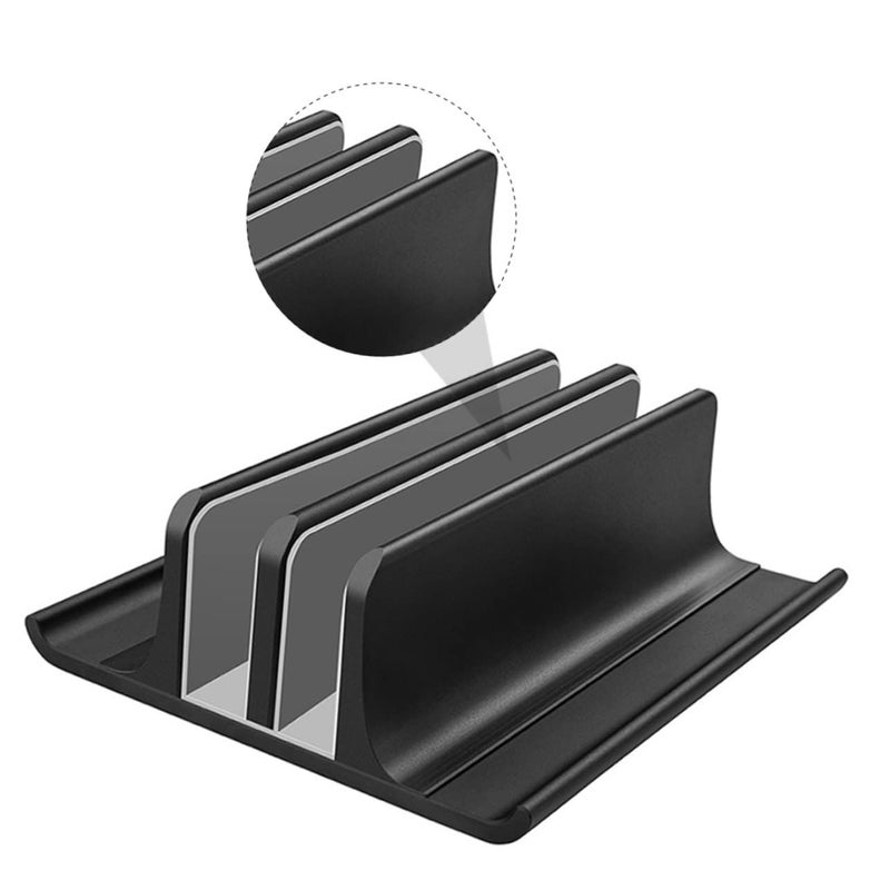Aluminum Alloy Vertical Laptop Cooling Stand Notebook Cooler Radiator Rack - Image 5