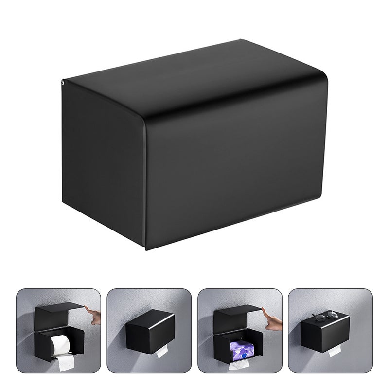 1pc Tissue Box Practical Toilet Tissue Holders Tissue Cases - Image 2