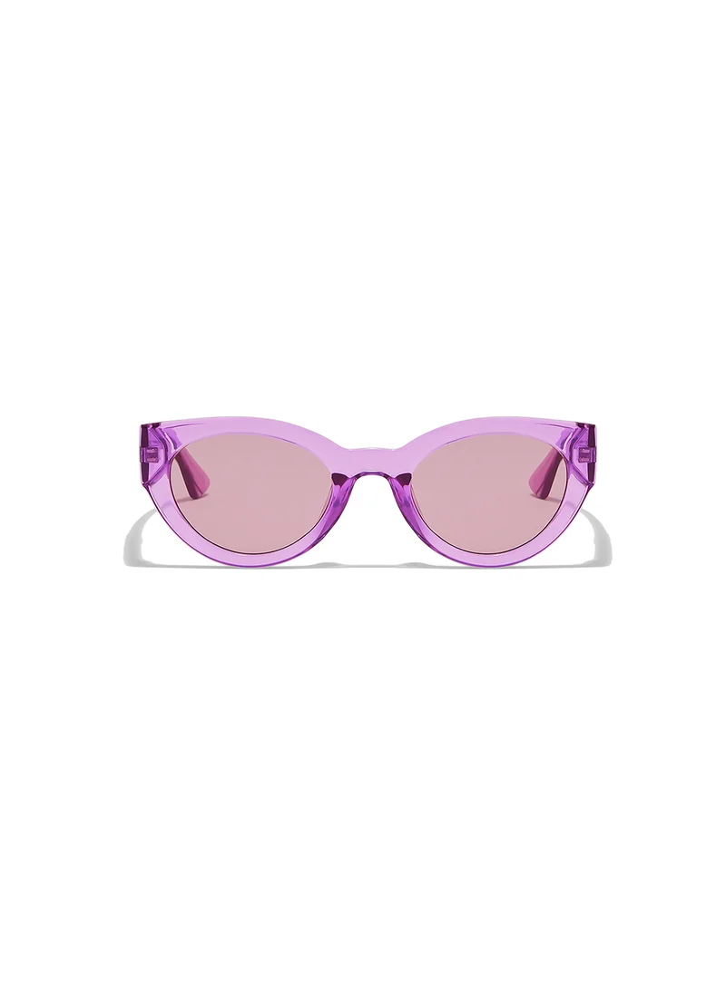 Blackout Raw,Women Sunglasses, Cat Eye Sunglasses, UV Protection: UV400 (Purple,Purple)