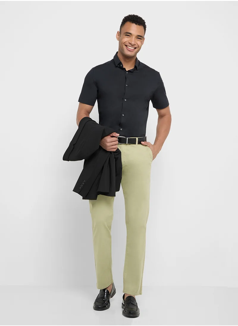 Robert Wood Slim Fit Chino Pants