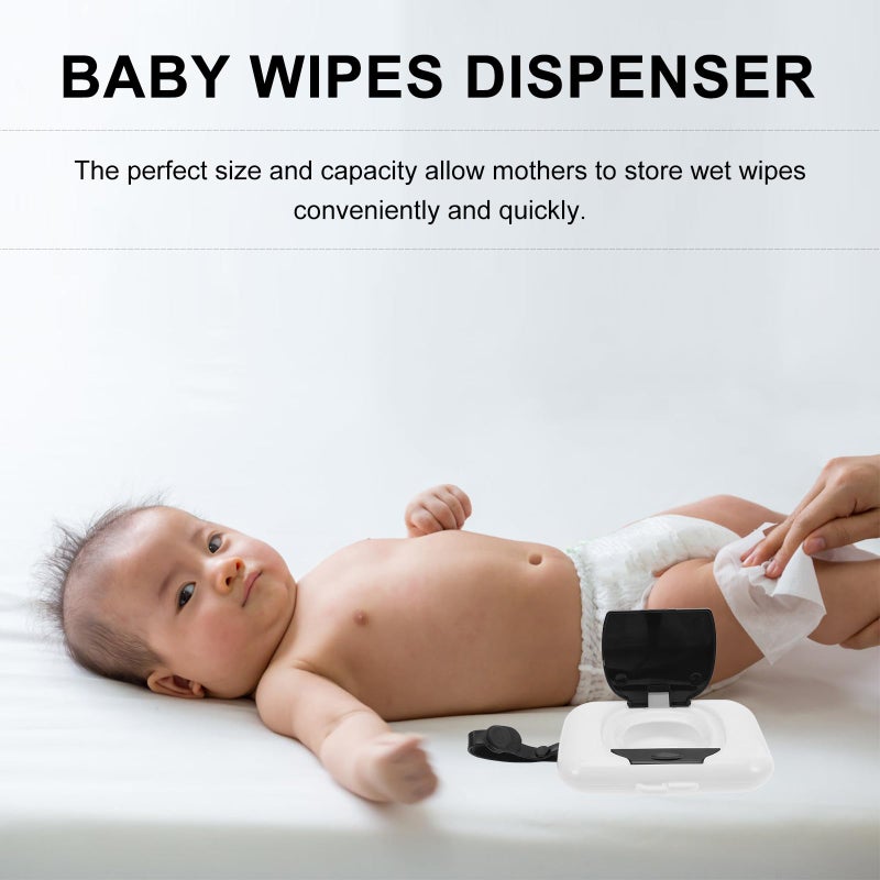Refillable Portable Wet Wipes Holder Dispenser Case For Outdoor Travel - Image 5