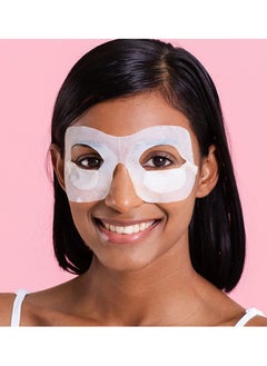 SKIN REPUBLIC Skin Republic Brightening Eye Mask, For Bright Youthful Looking Eyes, Targets Dark Circles, With Vitamin C 23ml (3 Masks)  - Image 3