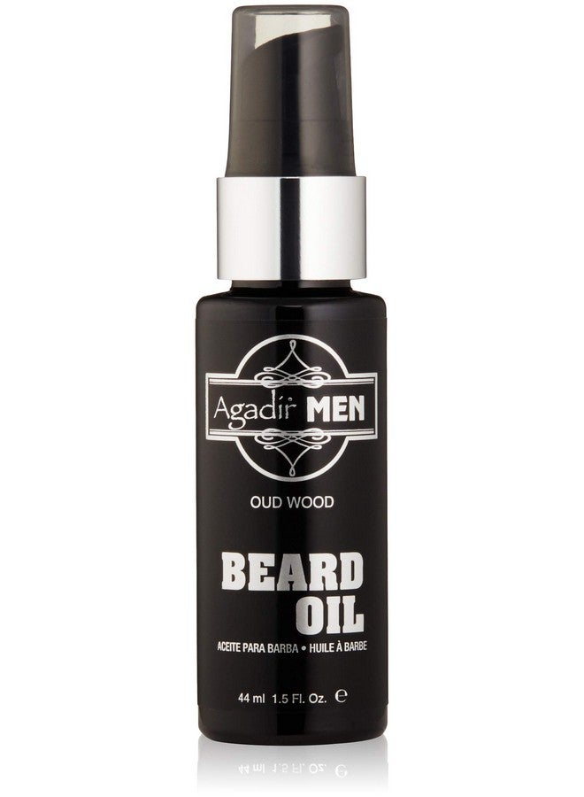 AGADIR Oud Wood Beard Oil, 1.5 Fl Oz - Image 1