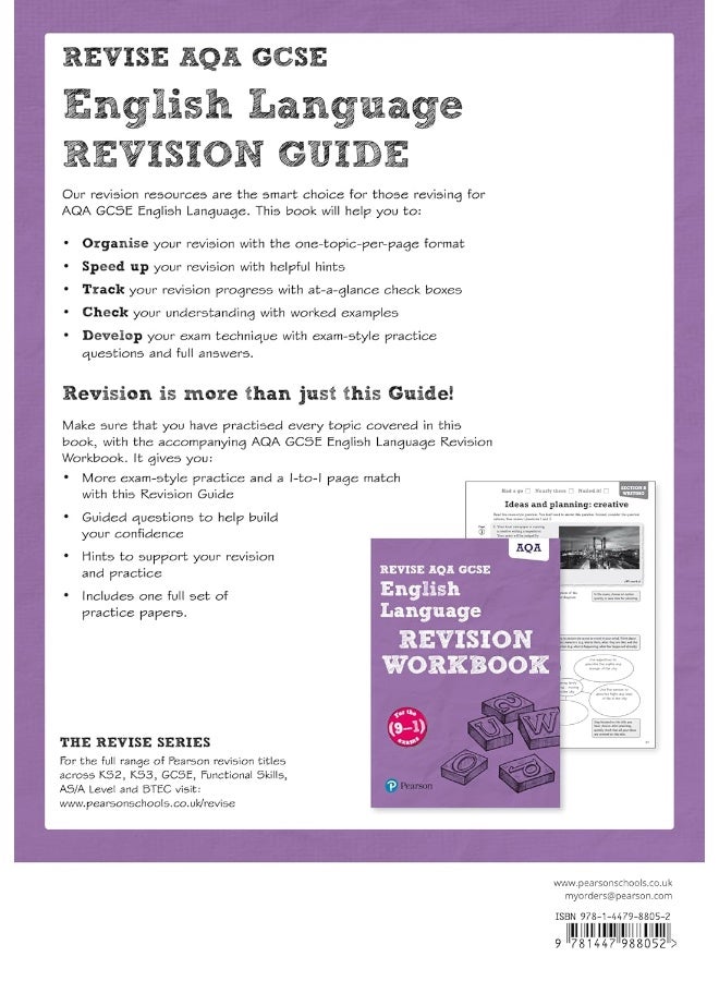 Pearson REVISE AQA GCSE English Language Revision Guide incl. online revision - for 2026, 2027 exams (Pearson Revise) - Image 2