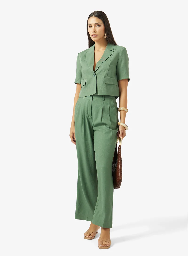 Vero Moda  Casual Short Sleeve Fitted Blazer for Women | Best Price UAE