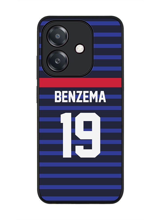 Stylizedd For Oppo A5i Case,Slim fit Camera Protection, Shockproof Thin Phone cover  - Football - France,  Benzema